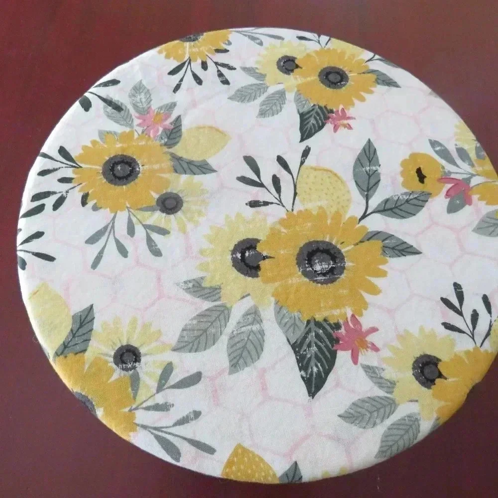 Kitchenaid Bowl Cover, Reversible Sunflowers and Pumpkins